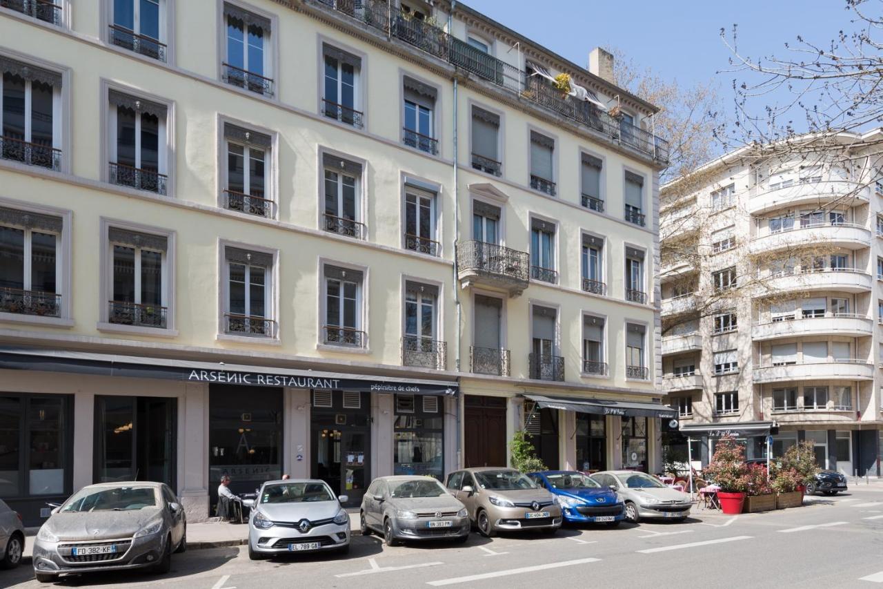 L'Aubelyne - Chic T2 Quartier Prefecture Lägenhet Lyon Exteriör bild